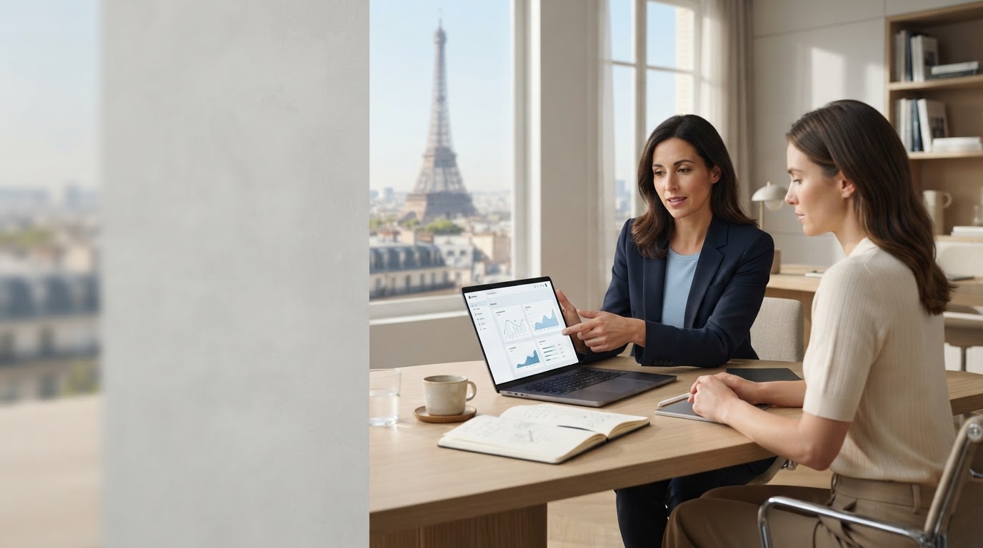 Fructify tableau de bord d'analyse de trésorerie par intelligence artificielle